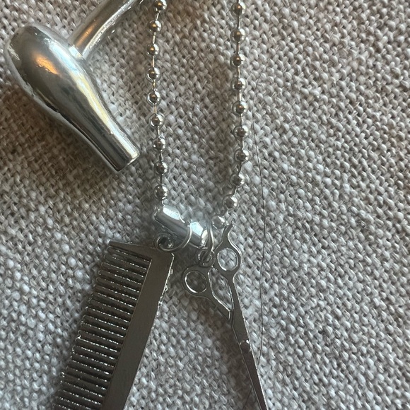 $ 5 add on item $ Hairstylist charm necklace. New - Picture 5 of 7
